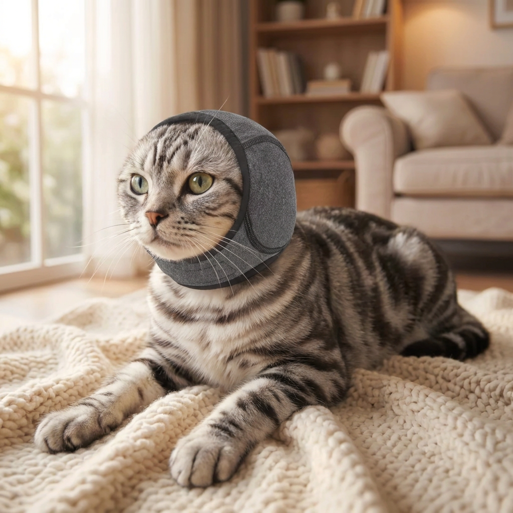QuietMeow™ Calming Ear Muff