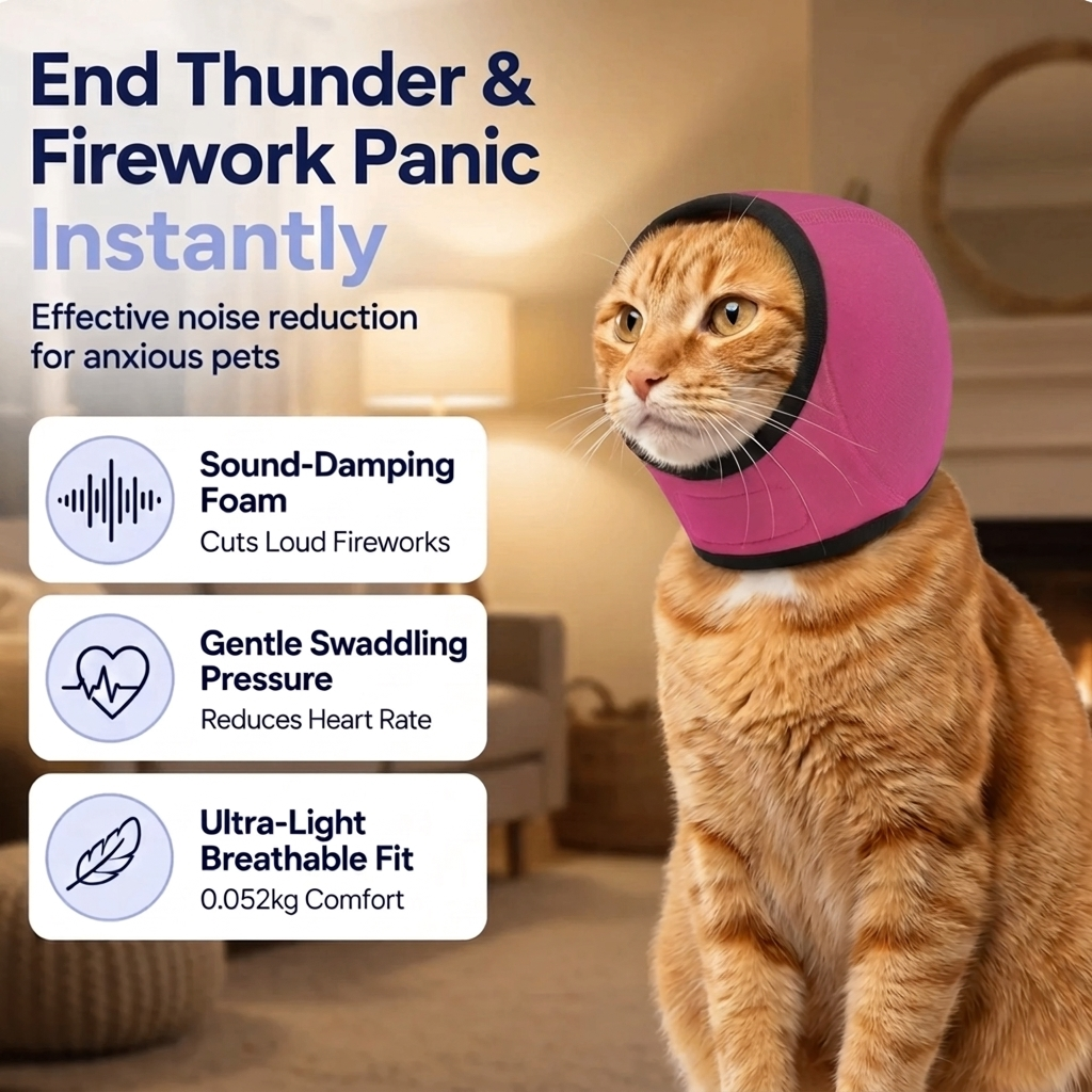 QuietMeow™ Calming Ear Muff